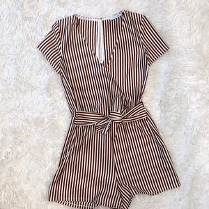 Zara Striped Romper